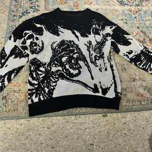 Skull Knitted crewneck